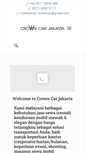 Mobile Screenshot of crowncarjakarta.com